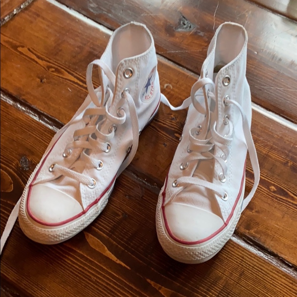 White high top converse